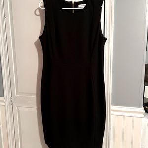 Calvin Klein Black sheath dress - size 14